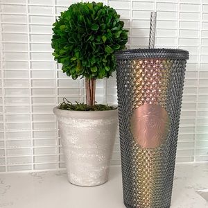 STARBUCKS BLACK IRIDESCENT STUDDED TUMBLER